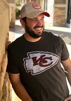 47 Kansas City Chiefs Black Match Short Sleeve Fashion T Shirt