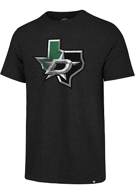 47 Dallas Stars Black Graphic Match Short Sleeve Fashion T Shirt