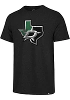 47 Dallas Stars Black Graphic Match Short Sleeve Fashion T Shirt