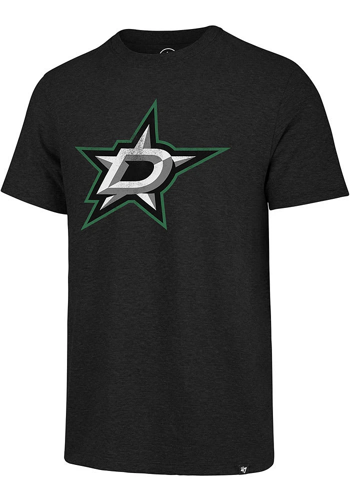 47 Dallas Stars Black Logo Match Short Sleeve Fashion T Shirt