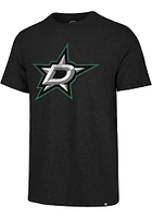47 Dallas Stars Black Logo Match Short Sleeve Fashion T Shirt