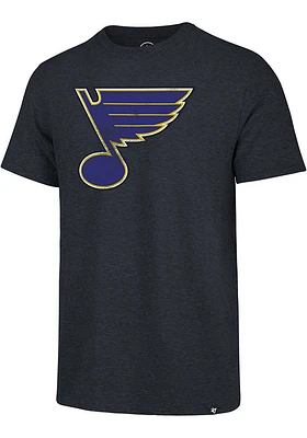 47 St Louis Blues Navy Blue Match Short Sleeve Fashion T Shirt