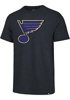 47 St Louis Blues Navy Blue Match Short Sleeve Fashion T Shirt