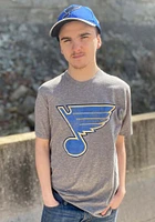 47 St Louis Blues Grey Logo Match Short Sleeve Fashion T Shirt