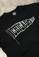47 Chicago Blackhawks Black Scrum Short Sleeve Fashion T Shirt