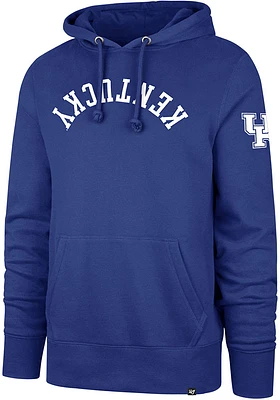 47 Kentucky Wildcats Mens Blue Headline Upside Down Fashion Hood