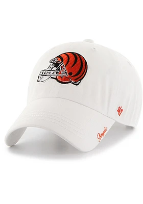 47 Cincinnati Bengals Miata Clean Up Adjustable Hat - White