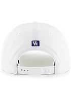 47 Kentucky Wildcats Downburst Hitch Adjustable Hat - White