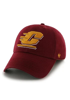 47 Central Michigan Chippewas Mens Maroon Franchise Fitted Hat