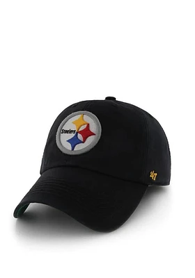 47 Pittsburgh Steelers Mens Black Franchise Fitted Hat