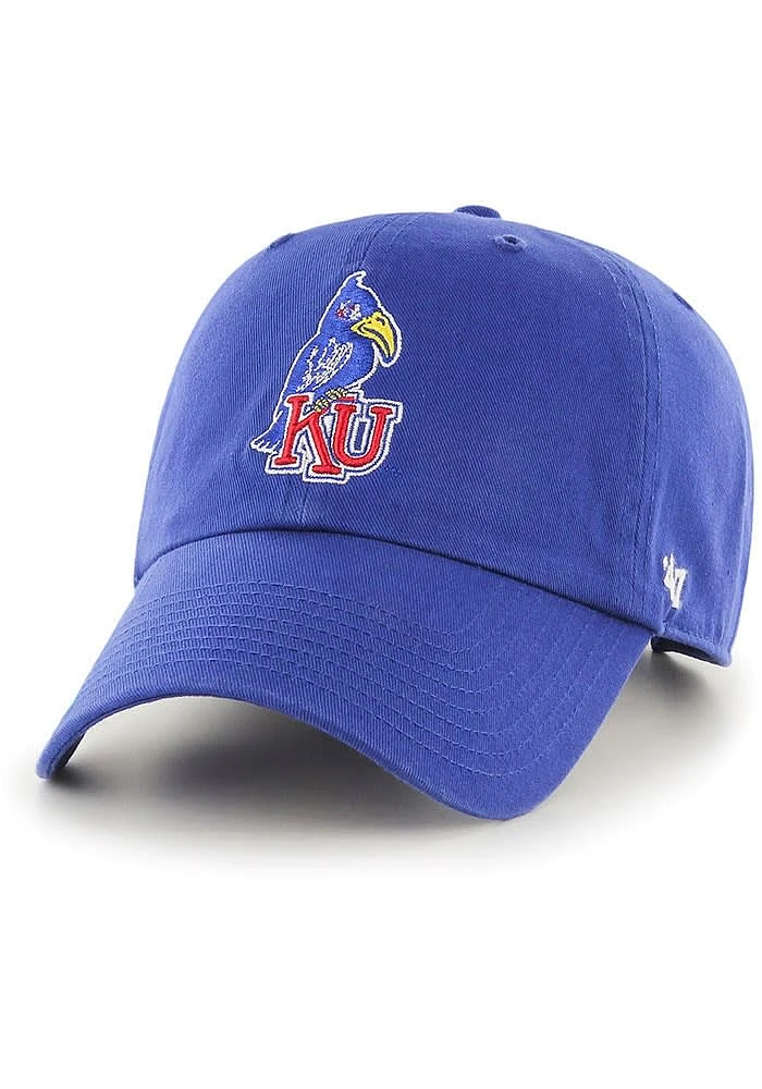 47 Kansas Jayhawks Clean Up Adjustable Hat