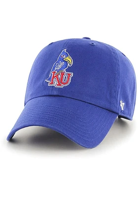 47 Kansas Jayhawks Clean Up Adjustable Hat