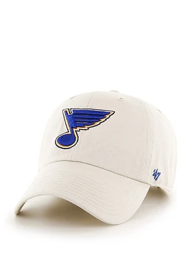 47 St Louis Blues Clean Up Adjustable Hat - Natural