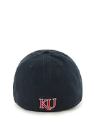 47 Kansas Jayhawks Mens Navy Blue `47 Franchise Fitted Hat