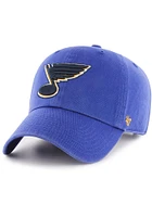47 St Louis Blues Blue Clean Up Youth Adjustable Hat