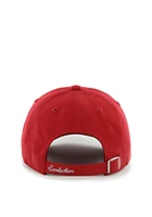 47 Nebraska Cornhuskers Red Sparkle Clean Up Womens Adjustable Hat