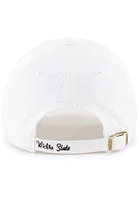 47 Wichita State Shockers White Sparkle Clean Up Womens Adjustable Hat