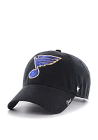 47 St Louis Blues Navy Blue Sparkle Clean Up Womens Adjustable Hat