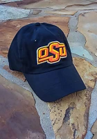 47 Oklahoma State Cowboys Black Miata Clean Up Womens Adjustable Hat