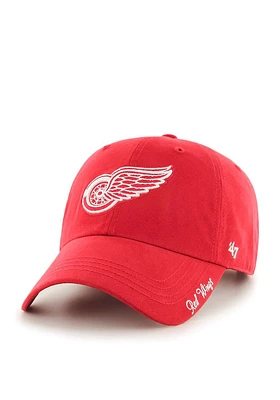 47 Detroit Red Wings Red Miata Clean Up Womens Adjustable Hat