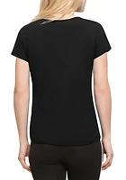 47 Chicago White Sox Womens Black Lumi Short Sleeve T-Shirt