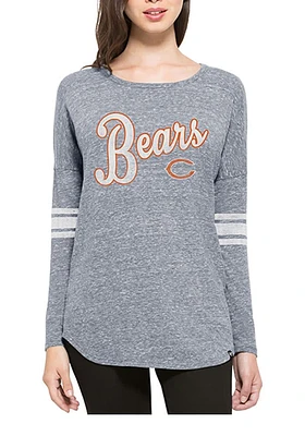 47 Chicago Bears Womens Navy Blue Neps LS Tee