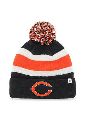 47 Chicago Bears Navy Blue Breakaway Mens Knit Hat