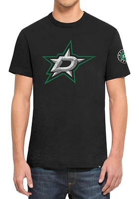 47 Dallas Stars Black Logo Two Peat Short Sleeve Fashion T Shirt
