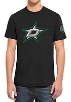 47 Dallas Stars Black Logo Two Peat Short Sleeve Fashion T Shirt