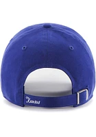 47 Kansas Jayhawks Blue Sparkle Womens Adjustable Hat