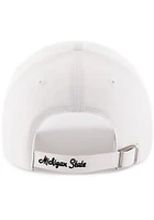 47 Michigan State Spartans White Sparkle Womens Adjustable Hat