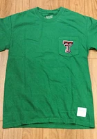 Original Retro Brand Texas Tech Red Raiders Green St Pat`s Short Sleeve Fashion T Shirt