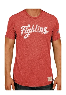 Original Retro Brand Reading Fightin Phils Red Tri-Blend Short Sleeve Fashion T Shirt