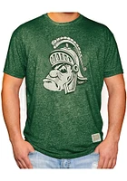 Original Retro Brand Michigan State Spartans Gruff Short Sleeve Fashion T Shirt