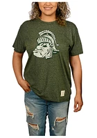 Original Retro Brand Michigan State Spartans Gruff Short Sleeve Fashion T Shirt