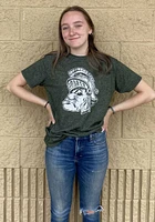 Original Retro Brand Michigan State Spartans Gruff Short Sleeve Fashion T Shirt