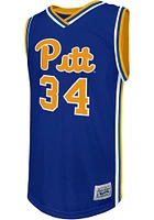 Jerome Lane  Original Retro Brand Pitt Panthers Blue Throwback Jersey