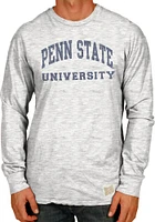 Original Retro Brand Penn State Nittany Lions White Slub Long Sleeve Fashion T Shirt