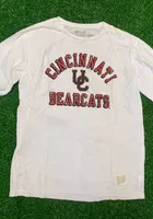 Original Retro Brand Cincinnati Bearcats White Arch Logo Long Sleeve Fashion T Shirt