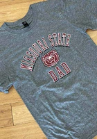Missouri State Bears Graphite Shadow Arc Dad Short Sleeve T Shirt