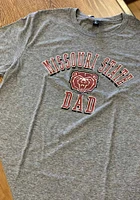Missouri State Bears Graphite Shadow Arc Dad Short Sleeve T Shirt