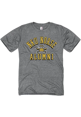 Northern Kentucky Norse Graphite Shadow Arc Alumni Short Sleeve T Shirt
