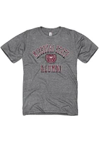 Missouri State Bears Graphite Shadow Arc Alumni Short Sleeve T Shirt