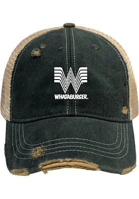 Original Retro Brand RALLY Distressed Meshback Adjustable Hat - Black