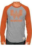 Original Retro Brand Texas Grey Whataburger Long Sleeve Fashion T Shirt
