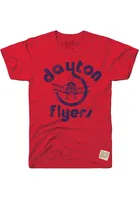 Original Retro Brand Dayton Flyers Red Logo Short Sleeve Fashion T Shirt