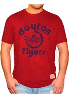 Original Retro Brand Dayton Flyers Red Logo Short Sleeve Fashion T Shirt