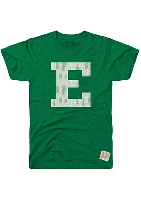 Original Retro Brand Eastern Michigan Eagles Green Center Logo Short Sleeve Fashion T Shirt