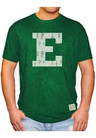 Original Retro Brand Eastern Michigan Eagles Green Center Logo Short Sleeve Fashion T Shirt