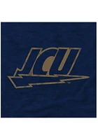 Original Retro Brand John Carroll Blue Streaks Navy Arch Short Sleeve Fashion T Shirt
